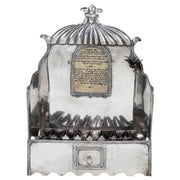 Early 19th Century Silver French Hanukkah Lamp Menorah - Menorah Galleries