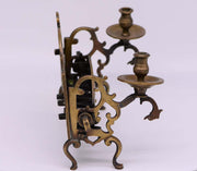 18th Century Polish Brass Hanukkah Lamp