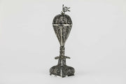 19th Century Ukrainian Silver Spice Tower - Menorah Galleries