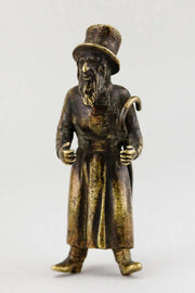 19th Century Austrian Bronze Figurine of a Jew - Menorah Galleries