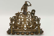 18th Century Italian Brass Hanukkah Lamp Menorah - Menorah Galleries