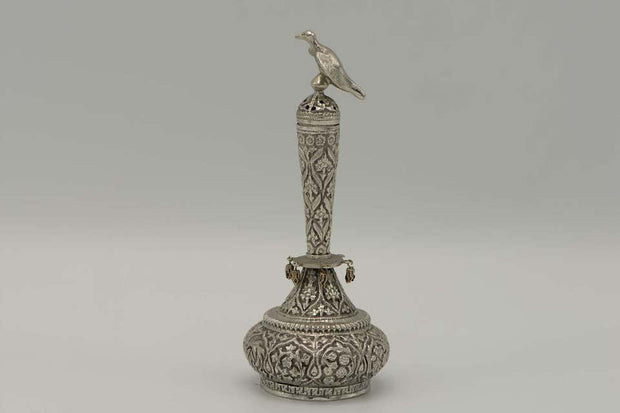 Late 19th Century Anglo-Indian Silver Havdalah Set - Menorah Galleries