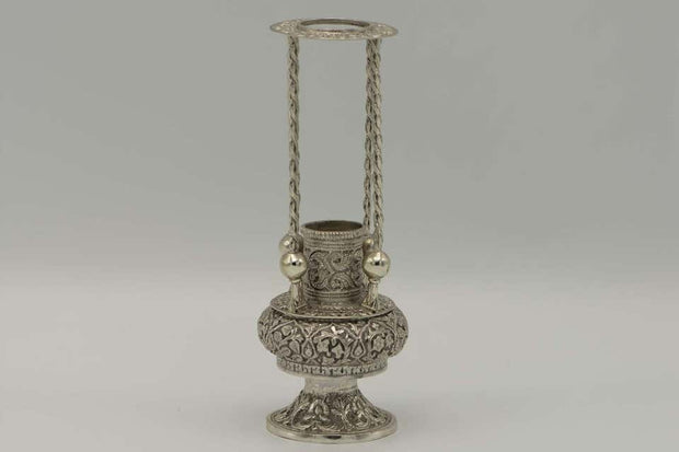 Late 19th Century Anglo-Indian Silver Havdalah Set - Menorah Galleries