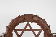 19th Century American Ornamental Cast Iron of Star of David - Menorah Galleries