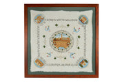 Early 20th Century Shabbat Table Cover from Jerusalem - Menorah Galleries