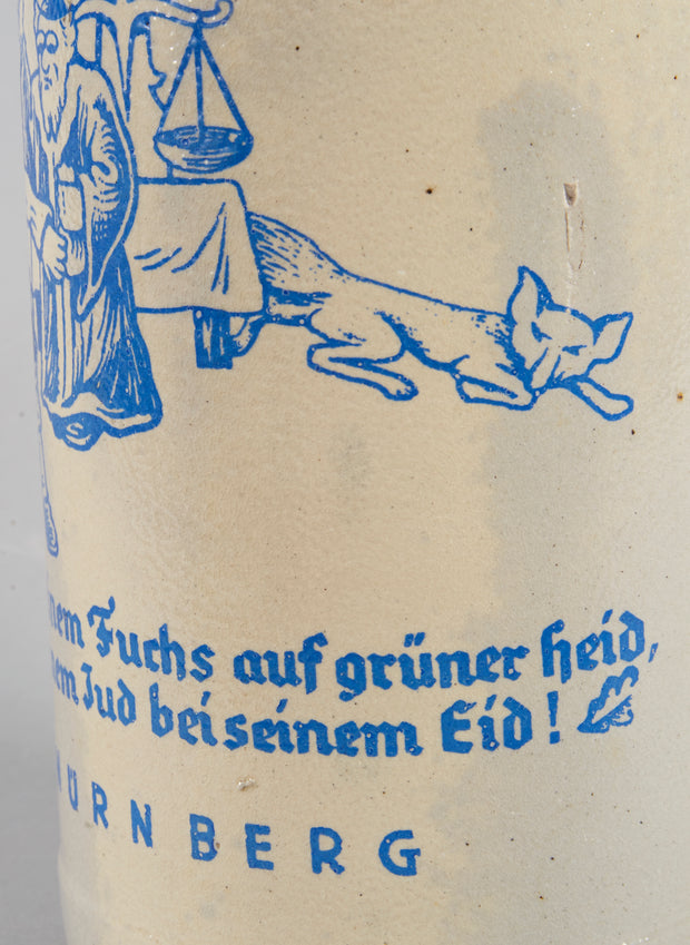 Early 20th Century German Stoneware Beer Stein - Menorah Galleries