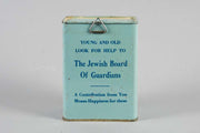 Mid-20th Century English Tin Charity Box - Menorah Galleries