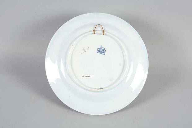 Early 20th Century Dutch Ceramic Commemorative Plate by Petrus Regout Maasticht - Menorah Galleries