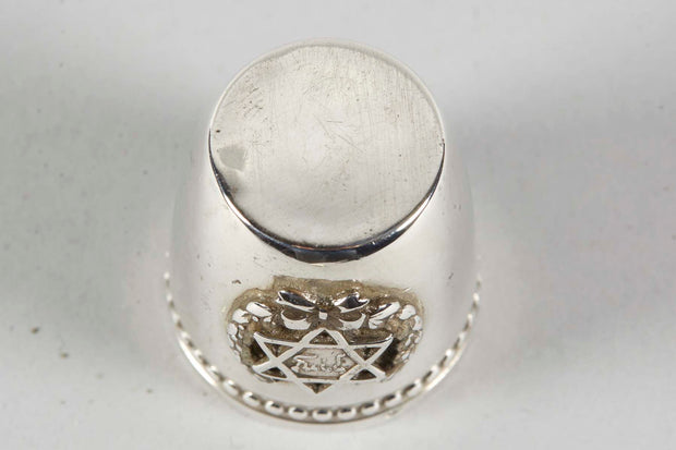 Early 20th Century French Silver Schnapps Cup - Menorah Galleries