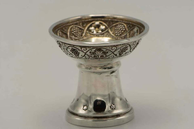 Early 20th Century Silver Charoset Dish for Passover by Felix Horovitz - Menorah Galleries