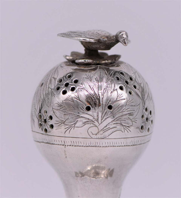 Late 19th Century Russian Empire Silver Spice Container